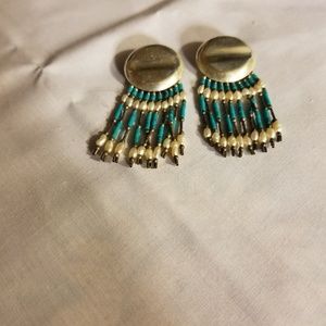 Jewelry  silver conchos 2.5" long